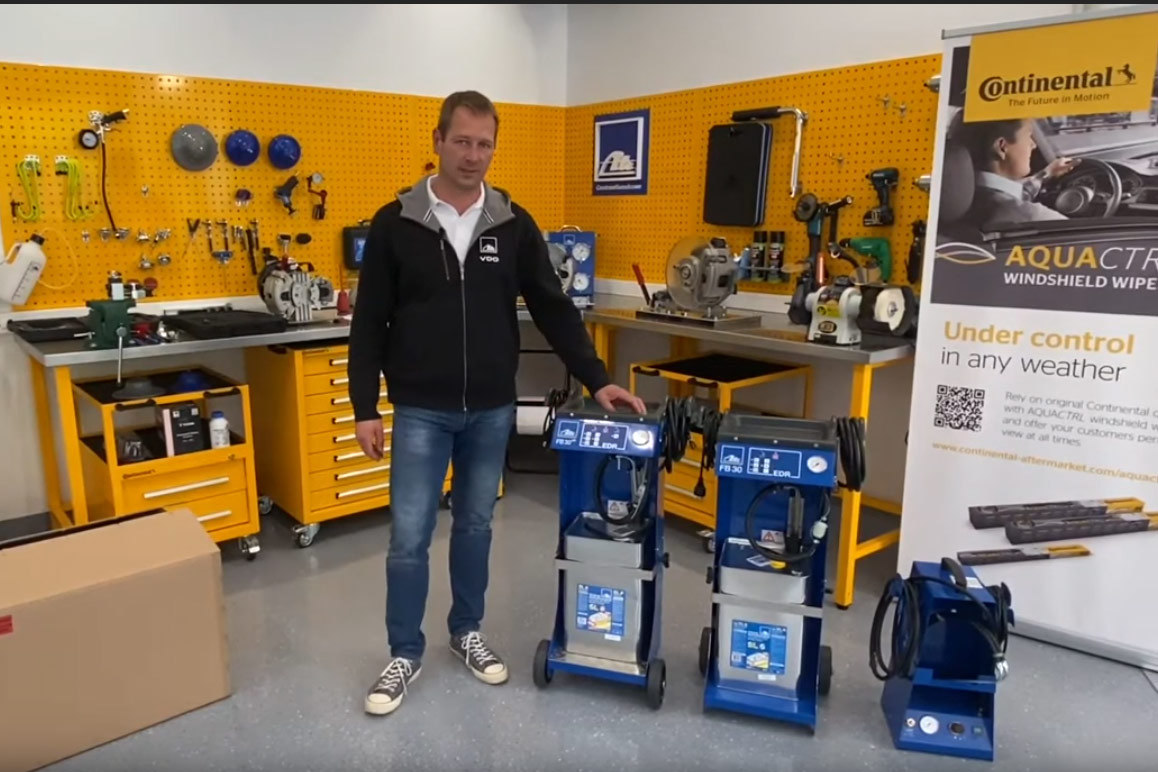 Urządzenia do wymiany płynu i odpowietrzania układu hamulcowego