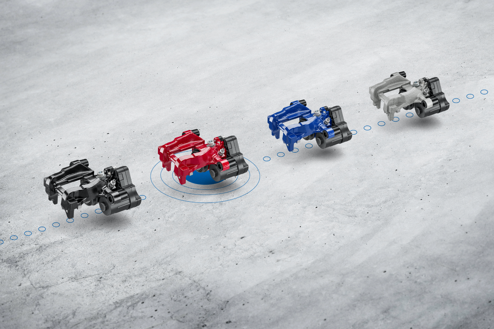 Elektryczny hamulec postojowy